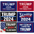 2024 Trump Flag 6 pack! Mixed Designs 3x5- Buy 5 get the 6th for FREE!