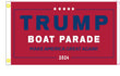Trump Boat Parade Flags- 3 colors!